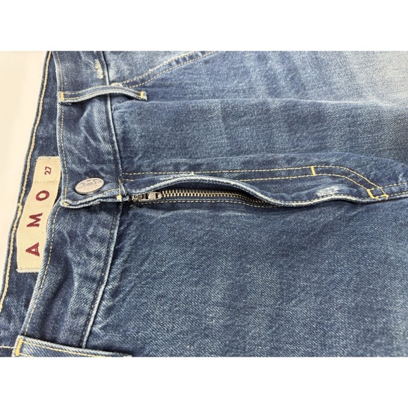 NWOT AMO Jocelyn Trouser Jeans Sz 27 (Meas 29) Wide Straight Leg MSRP $322 - Picture 13 of 16